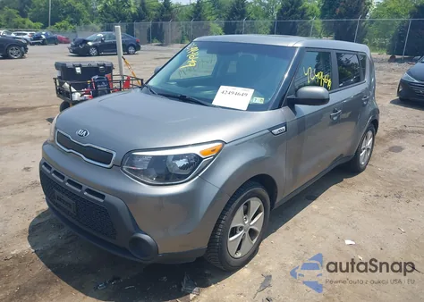 2016 Kia Soul из США, поврежденный, VIN KNDJN2A21G7408753